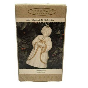 Hallmark Keepsake Porcelain Ornament The Magi Bells Balthasa Frankincense 96'